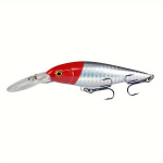 1tk Minnow Kalap&uuml;&uuml;gimeelitised, 11cm/10.5g Ujuv V&otilde;nkuv Raske S&ouml;&ouml;t, Kunstlik Crankbait Haugi Bassile., 1#