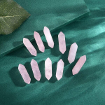10tk Tervendavad Kristallid Kivid Komplekt 7 T&scaron;akra Loomulik Kvarts Amet&uuml;st Avantiurii Kassisilma Karneool Reiki Gemstone Punktid Energia Tasakaalustamine Meditatsiooniteraapia, Rožinis kvarcas