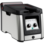 Tefal frit&uuml;&uuml;r FR600D Clear Duo Deep Fryer, 1,2kg, roostevaba teras/must