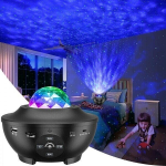 Projektor Projektor Galaxy &ouml;&ouml;lamp / kosmoselamp Star projektor Bluetoothi k&otilde;lariga