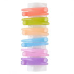 Komplekt 12 pastelset juukseklambrit SP310