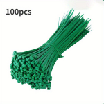 Kinnitusrihmad, 100 tk, Žalias