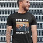 T-s&auml;rk "Pew pew madafakas", Must 75994-7125-4004