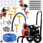 V&auml;rvipritse Rosfix Red Strong Storm 1100 RSS05 &ndash; Harjadeta mootor, V&otilde;imsus 3500W, 22MPA, Komplekt