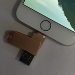 USB pulk M&auml;lupulk iPhone/iPad jaoks, Kiire USB 3.0 Фото Stick., Rožinis