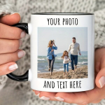 Isikupilt Tassinierid Foto, Kohvitass Prinditud Kujundusega