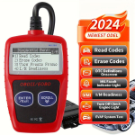 2024 Viimane OBDII/E-OBD Autodiagnostika Skanner: USB Toitega, Aku Pole Vaja