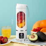 1tk, USB Laetav Kaasaskantav Mahlapress, Mini Blender, Digital Ekran, K&ouml;&ouml;gitarvik., Baltas