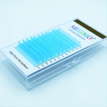 V&auml;rvilised Ripsmepikendused Komplekt, 0.07mm, Pehmed Loomulikud &Uuml;ksikripsmed Punane, Sinine, Lilla, Valge, Roosa, Roheline, Kollane., &Scaron;viesiai mėlynas