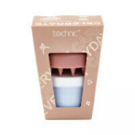 Peanaha hoolduskomplekt Tecgnic Cosmetics: peanaha massaažihari, 1 tk + peanahka kooriv &scaron;ampoon, 100 ml