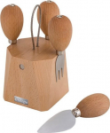 Arte Legno juustunugade komplekt magnetilise hoidikuga Parma jaoks