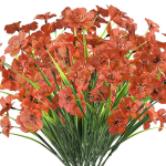 Kunstlilled, 30 kimpu, oranž