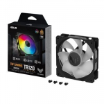 Protsessori jahuti ASUS TUF Gaming TR120 ARGB Tagurpidi Ventilaator - &Uuml;hekomplekti Arvutikorpuse Ventilaator 12 cm Must