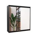 Kapp ADRK Furniture Della, must/valge