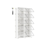 Kingariiul, SONGMICS, 32x165x125 cm, Valge