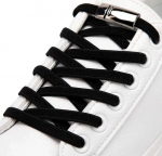 Kingapaelad ilma sidumiseta, elastne kumm konksuga, must