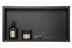 WALL-BOX No Rim Black - raamita s&uuml;vistatud riiul must 60x30x10 cm