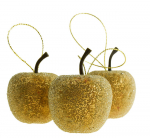 Kuuse ehted pol&uuml;st&uuml;reenist &Otilde;unakesed, 4x5 cm, 9tk