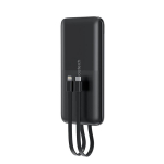 Akupank Powerbank "Choetech B654" 10 000 mAh 22,5 W USB C / Lightning - musta