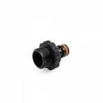 Adapter v&auml;liskeermega 3/4" Bradas BLACK LINE SOFT