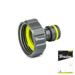 Kraaniliitmik sisekeermega 1" Bradas LIME LINE