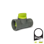 Kraaniliitmik 3/4" ventiiliga Bradas LIME LINE