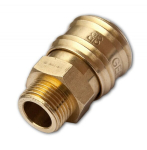 Kiirliitmik 1/4" sisekeermega. Bradas, messing