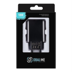 OBAL:ME seinalaadija USB-A 18W Must