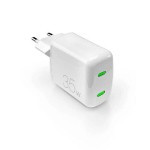 Charger Puro wall 2xUSB-C, 35W, White