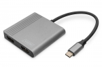 Digitus USB-C - 2x HDMI adapter DA-70828