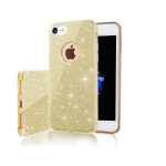 Glitter 3in1 &uuml;mbris Xiaomi Red Mi Note 10 4G / 10S Gold jaoks