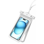 USAMS Etui wodoodporne podw&oacute;jne 6.7" IP68 biały|white FSD1402 (YD014)