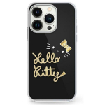 Hello Kitty HKHMP16XHGDIK iPhone 16 Pro Max 6.9" czarny|black hardcase IML Golden Diva MagSafe