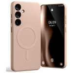 Mercury MagSafe Semi-Silicone Sam S24 FE S721 r&oacute;żowo-piaskowy |pink sand