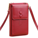Mobiiltelefonikott mood daamid pu rahakott lihtne &uuml;mberp&ouml;&ouml;ratav crossbody kott