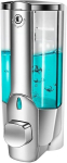 High Quality-350ML - Vannitoa vedelseebi dosaator - Seinale paigaldatav kasutusjuhend - &Scaron;ampoon - K&auml;teseep - Keha seep - Lukustatav seebi dosaator