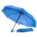 Naiste poolautomaatne kokkupandav vihmavari, NEEDIVYOU, sinine