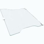 Klaasist vahesein Aquael Optibent 70, valge