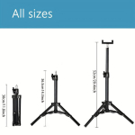 Nutitelefoni lauastatiiv, kerge mobiiltelefoni statiiv iPhone/Galaxy/Huawei.