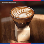 Bincoo Retrostiilis Keraamiline Kohvitass - Unikaalne Jaapani M&auml;rgikujundus, Ideaalne Latte Arti ja Kodukaunistuseks., Kūrybinis Retro kavos puodelis-Saturnas