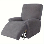 4tk Elastne Diivanikate, Jacquard Tugitoolikate M&ouml;&ouml;blikaitse, 08# Tamsiai pilka