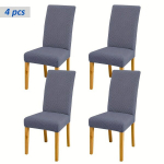 4/6tk Twill Muster Tooli Katte Komplekts Hotelli jaoks, Metalo pilka