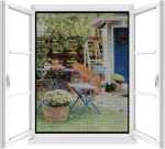 S&auml;&auml;sev&otilde;rgud akendele Moustique, 150 x 180 cm, 2 tk