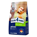 CLUB 4 PAWS Premium t&auml;isv&auml;&auml;rtuslik kuivtoit koertele Small Breeds, 2kg