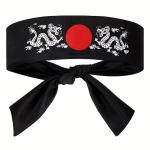 Bushido peapael, traditsiooniline Jaapani siduv peapael. , Must