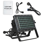 LIGHT4ME IP PAR 360 lava prožektor valgusefektiga v&auml;lisvalgustus IP68 60x1,5W LED RGB