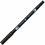P&uuml;simarker Tombow ABT Dual N15 Must 6 T&uuml;kid, osad