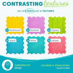 Interaktiivsed Silikoonist Meeleelundite M&auml;ngumatid Noortele ja T&auml;iskasvanutele , Daugiaspalvis 8 viename rinkinys