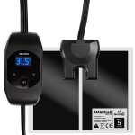 K&uuml;ttes matt LCD termostaadiga, Terrario Amarillo, 5W, 14x15 cm