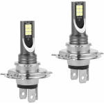 Autotuled, 2 komplekti H4 LED auto esitulede pirnid - 110W IP68 veekindel, valge tuli (6000-6500K)